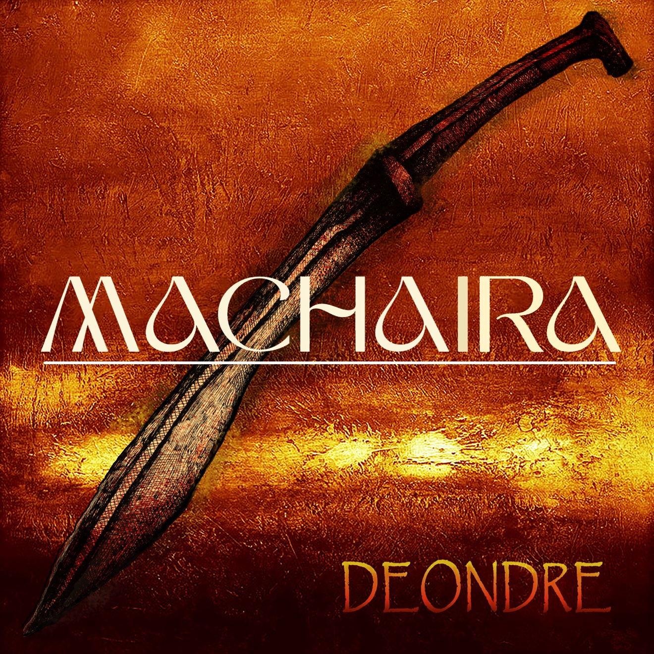 Machaira, album cover art by Deondre